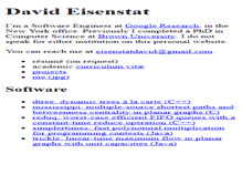 Tablet Screenshot of davideisenstat.com